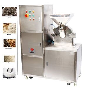 [Hot Item] Automatic Crushing Herb Tea Powder Cassava Leaves Maize Grain Flour Mill Grind Crush Machine