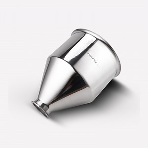 [Hot Item] 304 Stainless Steel Laboratory Powder Particle Mixing Funnel Pharmaceutical Mixer Hopper Sheet Metal Fabrication Product