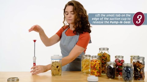 + Mason Jar Attachment Food Vacuum Sealer System - vacuum seal mason jars, recycled jars, ordinary freezer bags, vacuum bags, bowls, and more