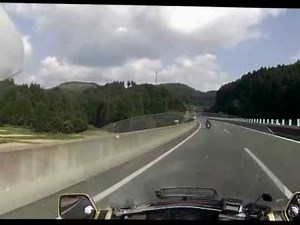 大分自動車道、ＧＬ１５００、ホンダ、ＤＮ－０１と出会った