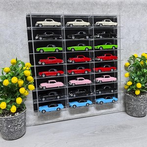 1/32 Scale Diecast Car Display Case: Toy Car Garage Organizer - Etsy