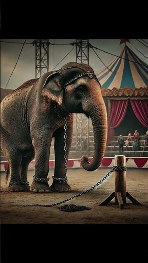 👉El Secreto del Elefante Encadenado: Una Lección que Cambiará Tu Mente 🐘