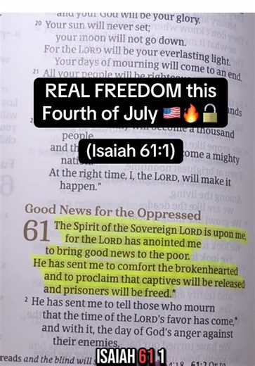 True Freedom Through Jesus Christ This Fourth of July
