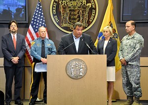 Transcript: Gov. Christie's Hurricane Press Conference