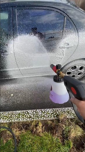 Chemical Guys Maxi Suds 2 Snow Foam With MJJC Foam Cannon Pro #cardetailing #chemicalguys #snowfoam
