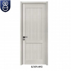 [Hot Item] Interior Laminated MDF PVC Covering Solid Core Wood Doors