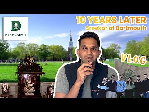 Dartmouth Campus Tour🎓 | VLOG | Ivy League Campus🔥
