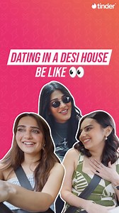 Besties, drop your dating struggles while living in a desi household 🥰👇🏻 Tinder Swipe Ride featuring @shrutzhaasan now streaming on JioCinema for free 🎬 (link in our bio!) | Tinder