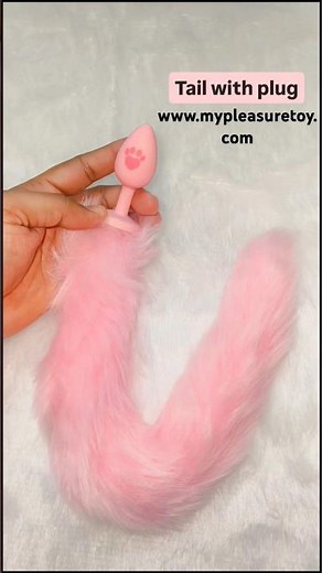 Silicone Fox Tail Butt Plug | Butt Plug in India | Butt plug For Men & Women | mypleasuretoy.com