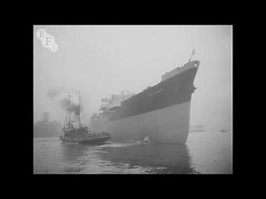 The Launch of the Punta Medanos at Wallsend (1950) | BFI National Archive