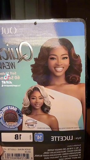 Its a Half Wig! 💁🏾‍♀️ OUTRE Half Wig LUCETTE COLOR- 1B #ebonylinewigs #outrehair #outrehalfwig #4u #hairinfluencer #hairinstall #viral #trending #goddess #wigs #fyp #makeup #eyelashes #hair 👇🏾 https://www.ebonyline.com/outre-quick-weave-synthetic-hair-half-wig-lucette.html | Ebonyline.com