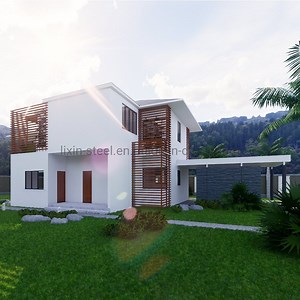 [Hot Item] Modern Fashion Design Steel Frame Prefab House Building Portable House