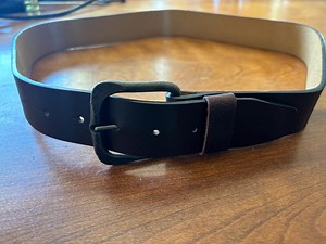 Handmade Belt With Hand Forged Belt Buckle - Etsy