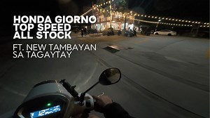 12K views · 73 reactions | Mabilisang Vlog lang. Top speed ng Honda Giorno 125 All stock 95kg. Tapos quick tambay lang sa moto south cafe bagong tambayan daw sa Silang Cavite Tagaytay #hondamotorcycles #hondagiorno #Giorno125 | SIR ILI | Facebook