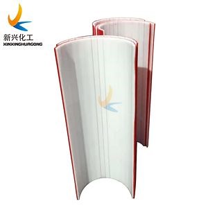 [Hot Item] UHMWPE Wear Resistant Screw Conveyor Liner Spiral Conveyor Trough Liner