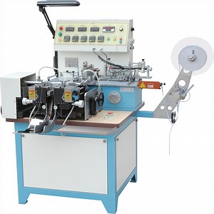 [Hot Item] Hot and Cold Garment Label Cut and Fold Machine with End Fold, Center Fold, Mitre Fold Jz-2817