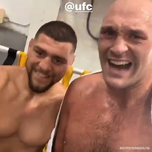 454K views · 15K reactions | Heavyweight boxing champ Tyson Fury is in the gym with a fighting fit Nick Diaz  (via gypsyking101/Instagram, elfrogito/Instagram, udontshoot/Instagram) | ESPN MMA | Facebook