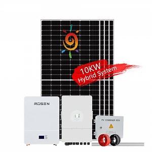 [Hot Item] Energy Hybrid Solar Power Home Solar Mounting off Grid 10kw 20kw Energy Storage System
