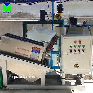 [Hot Item] Automatic Industrial Wastewater Screw Press Sludge Dewatering Machine