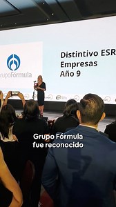 #OrgulloFórmula | ¡Y seguimos mejorando!✋✨🤚 Grupo Fórmula fue reconocido por el Centro Mexicano para la Filantropía por noveno año consecutivo como una empresa socialmente responsable. 😁 #SOMOSFÓRMULA ❤️ | Radio Fórmula