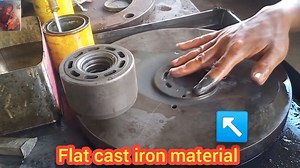 38 reactions | Lapping hydraulic pump parts cylinder block and valve...