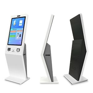 27-Inch Android Touch Screen Kiosk Self-Service Payment Terminal Qr Code Scanner Printer Barcode Reader Ordering Kiosk Sdk