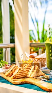 💚At Acajou Beach Resort, we take pride in offering a dining experience that complements your day, from sunrise to sunset. 🌿 Morning Delights: Start your morning with our extensive breakfast buffet, featuring a variety of fresh fruits, pastries, savory dishes, and much more to satisfy every taste. Whether you crave something sweet or a hearty, savory meal to kickstart your day, our breakfast selection has it all. 🌿 Lunchtime Indulgence: For lunch, choose from our à la carte menu at Starfish Re