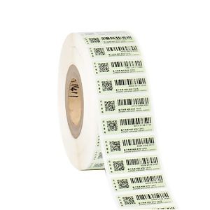 [Hot Item] Item Rolling Number Barcode Qr Code Label Sticker for Tracking