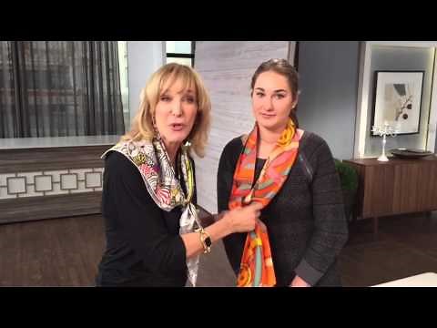 WEB EXTRA: A lesson on tying different types of scarves