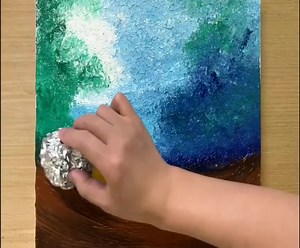 17K views · 731 reactions | Acrylic Painting Techniques / Drawing Forest | Acrylic Painting Techniques | Facebook