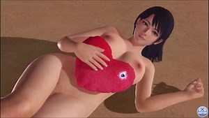 Dead Or Alive Xtreme Venus Vacation Lobelia Ziua Îndrăgostiților Poze pernă de inimă Nud Mod Fanservice A