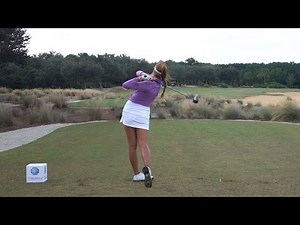 ALISON LEE 120fps DTL SLOW MOTION DRIVER GOLF SWING - 2015 CME GROUP TOUR CHAMPIONSHIP 1080p HD