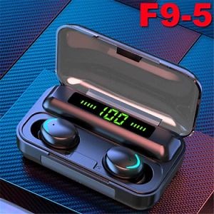 [Hot Item] F9-5 Tws Bluetooth Stereo Wireless Digital Display Charging Case Earphones