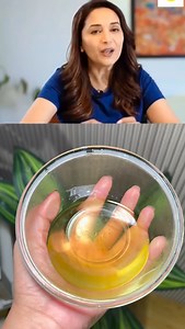 12K views · 8K reactions | Trying @madhuridixitnene inspired Homemade Hair oil✨ Age is just a number when your hair routine is timeless ‍♀️✨ Madhuri Dixit ka secret? Consistency + DIY hair oil love  Strong roots, natural shine & graceful vibes  Save this & try it at home!  #hairoilsforgrowth #hairoil #celebrityglowsecrets #homeremedies #haircare @madhuridixitnene | Imnehamandal | Facebook