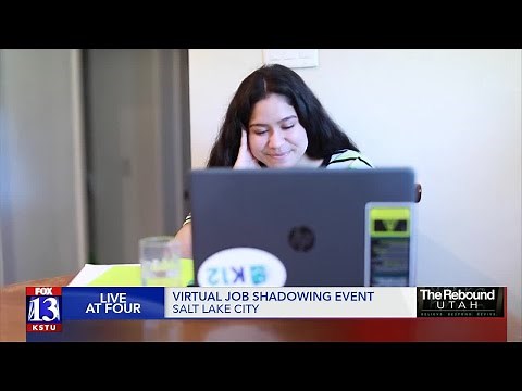 Teens connect with future employers through virtual job shadowing