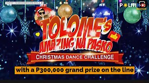 For the group category, the grand champion will take home P300,000. Ramon Bong Revilla, Jr. #Christmasdancechallenge | Politiko