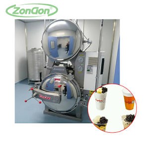 [Hot Item] Milk Tea Sterilization Retort for PP Plastic Cups
