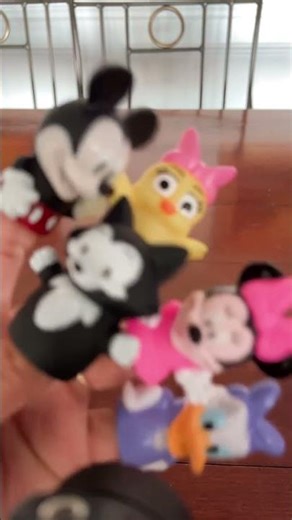 MINNIE MOUSE & FRIENDS FINGER PUPPETS #disney #viral #shortsfeeds #trending