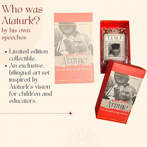 Jeu de cartes-éclair bilingues Atatürk | Objet de collection en édition limitée - Etsy France