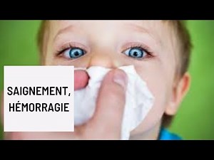 Saignement, hémorragie : les gestes de premiers secours