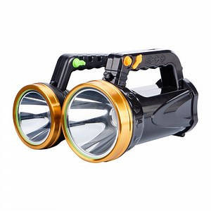 [Hot Item] Helius Portable Outdoor LED Torch Rechargeable Hand-Held Searchlight Flashlight