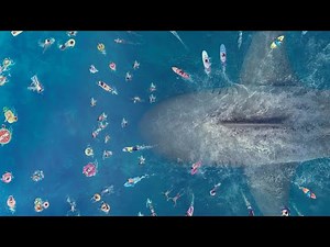 Beach Attack Scene - The Meg (2018) Movie Clip HD