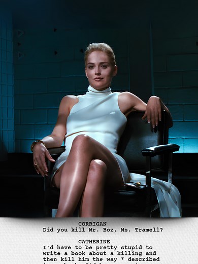 Basic Instinct’s Shocking Interrogation Scene Explained