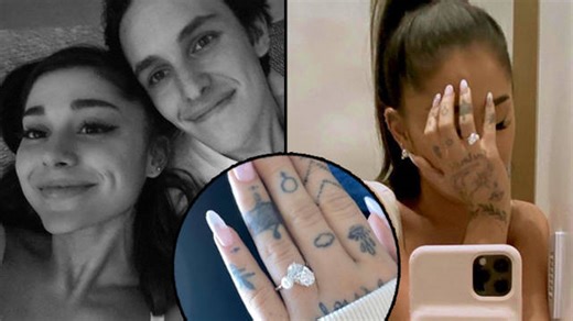 Ariana Grande is engaged to boyfriend Dalton Gomez