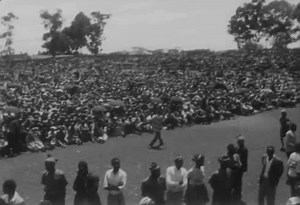 13K views · 180 reactions | Hundreds of Mau Mau fighters among them Muthoni Kirima, the only female Field Marshal, surrender and hand over their weapons to Jomo Kenyatta at Ruringu stadium. | Odhiambo Levin Opiyo | Facebook