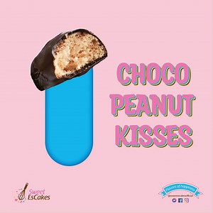Get ready to turn up the yum!  Our Choco Peanut Kisses are...