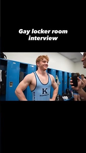 Gay locker room interview