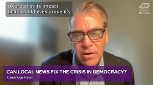 Two months ago, The GroundTruth Project founder and editor in chief Charles Sennott spoke with GBH to discuss how investing in local news can act as a binding agent for democracy “The reason we need to care about this crisis in local news is that it has really become a crisis for our democracy,” Sennott told GBH. #localnews #journalism #democracy | The GroundTruth Project | Facebook