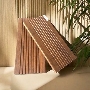 [Hot Item] Building Material Wood Flooring Floor Tile FSC Certified Outdoor Strand Woven Bamboo Decking
