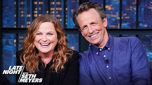 Amy Poehler and Seth Meyers reunite to ask space-bound billionaires: "Really!?!"